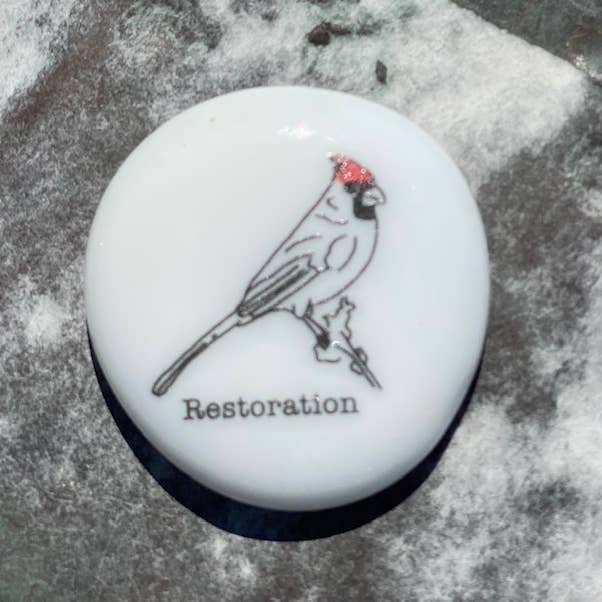 SHOPGIVECOURAGE - Wholesale Decorative Tabletop Object - Action Imprinted Word Stones - 10 Words Available4