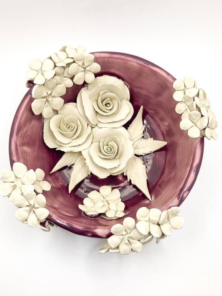 Bowl of Posies for wholesale by Cori Ceramics & Art LLC