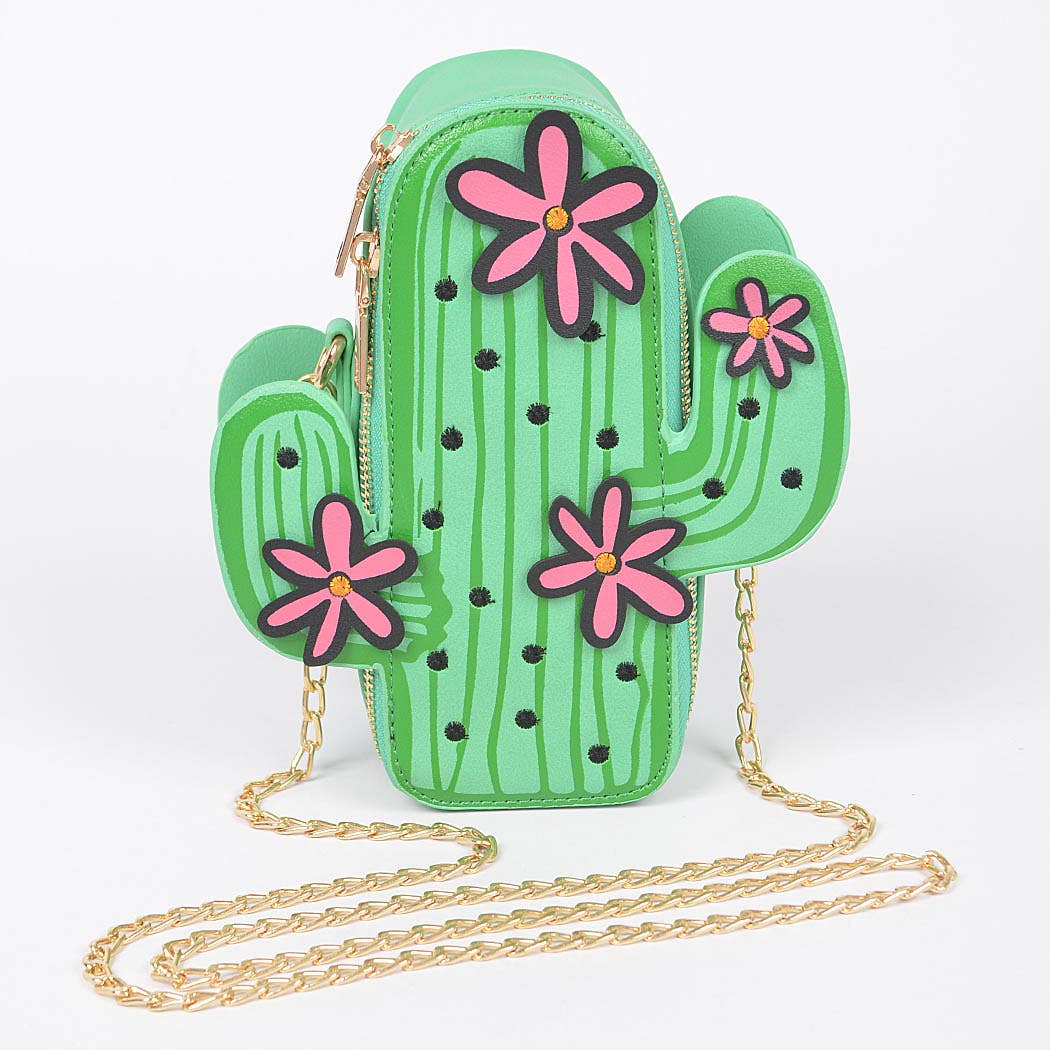 GR Vegan Leather Cactus Crossbody Bag for wholesale on Faire0