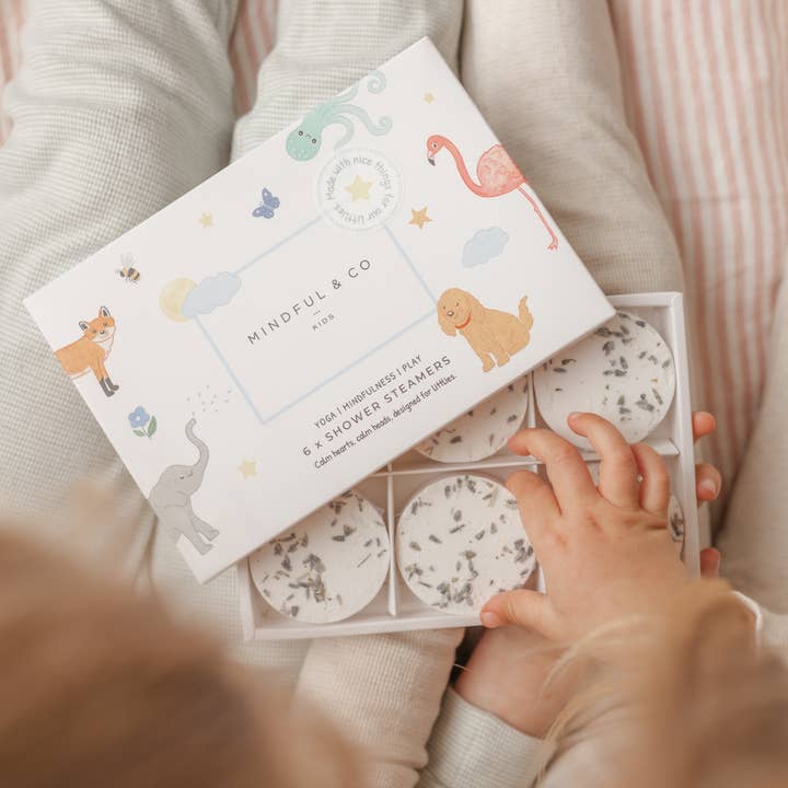 Mindful and Co Kids USA - Wholesale Shower Steamer/Bomb - Sensory Shower Steamers4