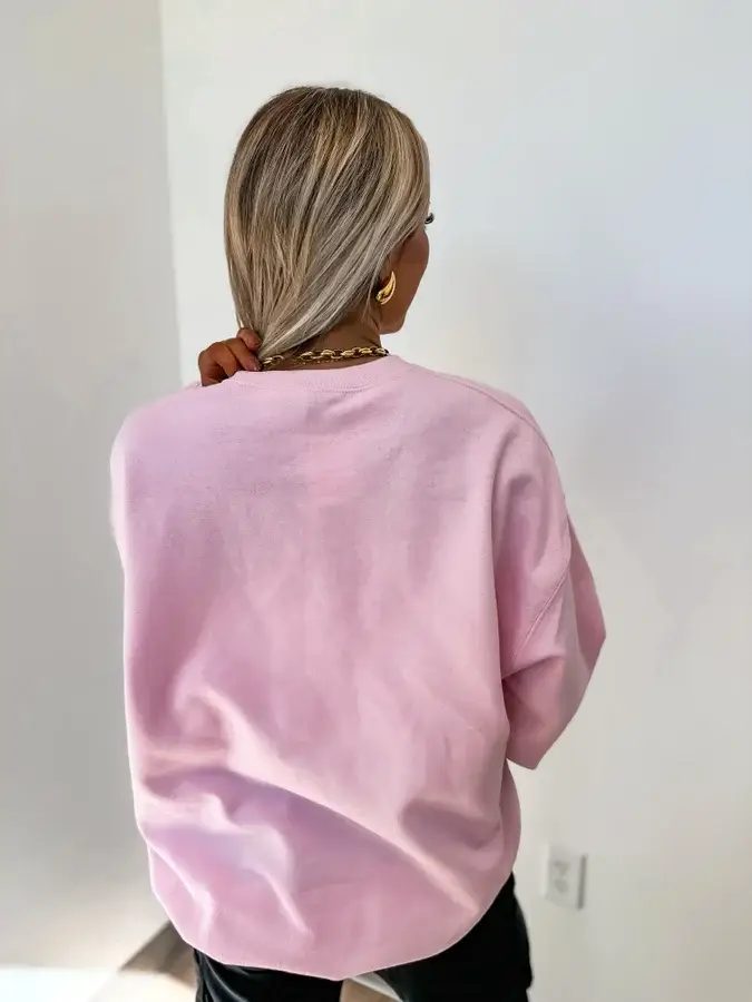 birdie – T-shirt estampada - Mulher por atacado – Camisola de Natal Coquette Rosa Claro Graphic Graphic Graphic1