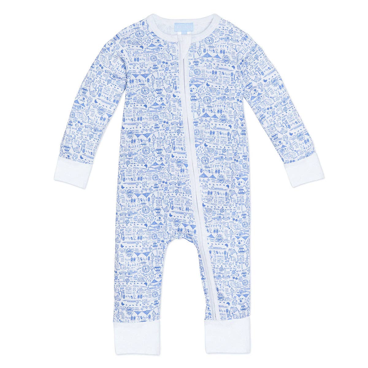 Boston Zip Baby Onesie for wholesale on Faire2