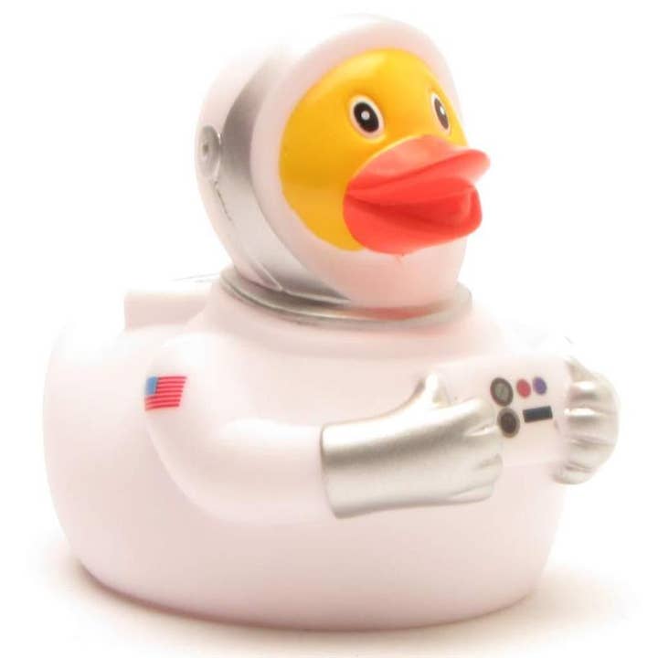 Duckshop – wholesale Badleksak - Baby – Rubber Duck Astronaut - gummibjörn i astronautdräkt
