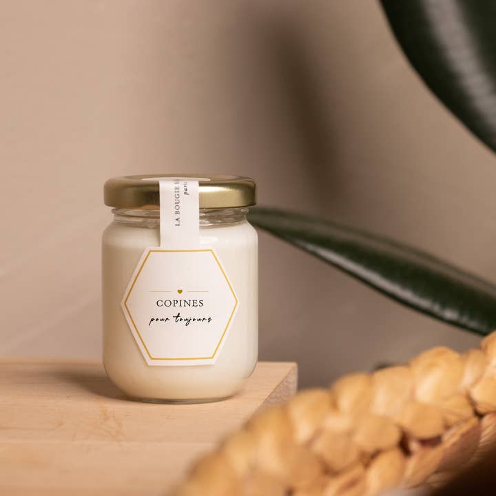 La Bougie Blanche - Wholesale Jar/Filled Candle - “The little honey pot” candle - Girlfriend forever