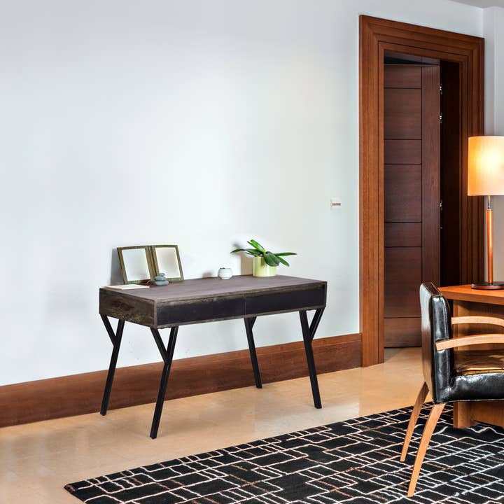 Console 2 tiroirs Spitiko Homes Pickel Gris pour la vente par Spitiko Homes