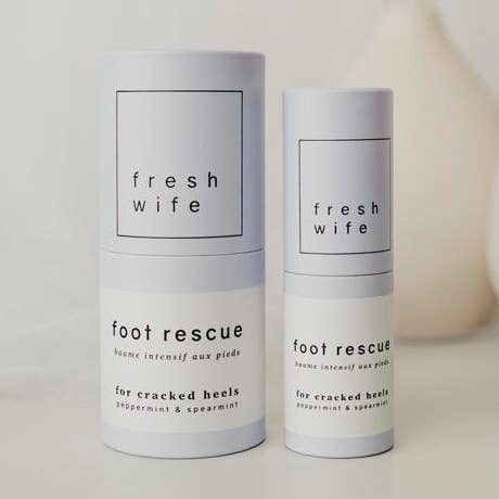 Foot Rescue Balm for wholesale by The Fresh Wife Soap Company