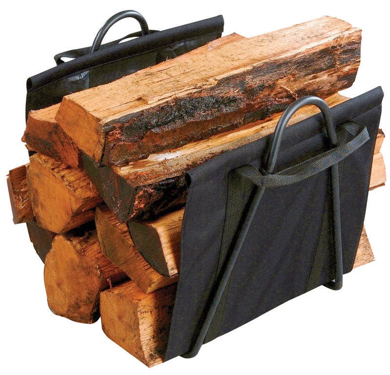 Everyday Supply Co - Wholesale Fire Pit - PANACEA - Panacea Black Matte Steel Log Rack [15216]0