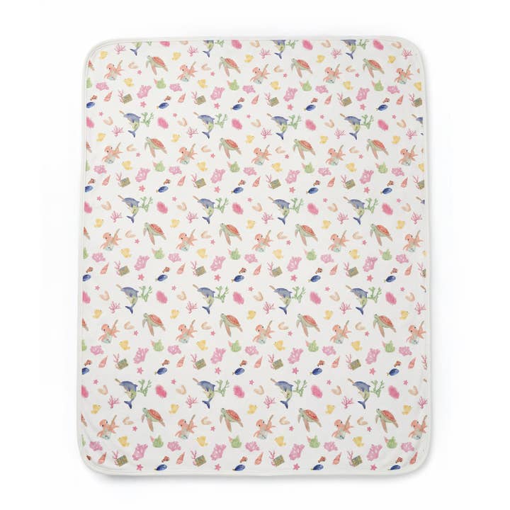 Baby Blanket — Ocean for wholesale by Mama Luma
