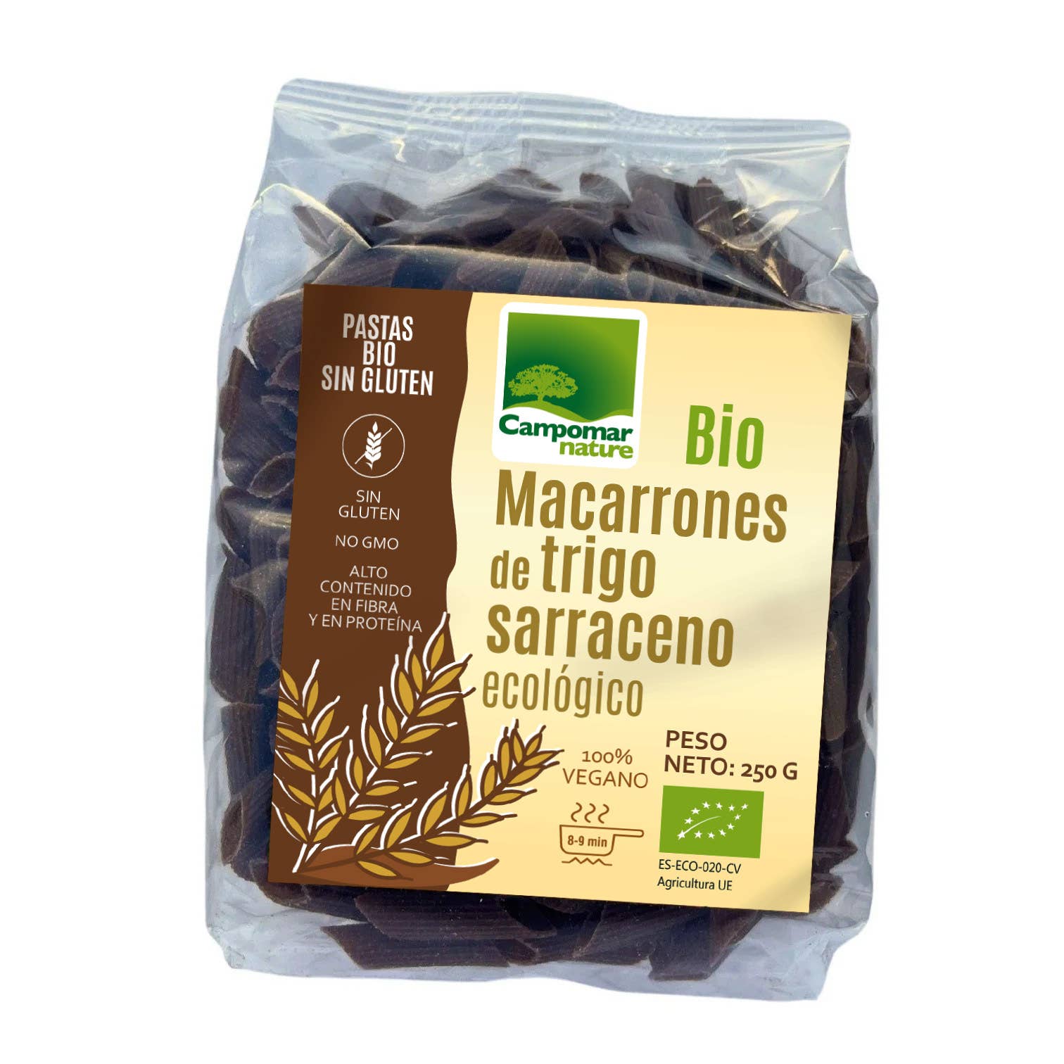 NATURE BIO ORGANIC FOOD FROM SPAIN S.L. - Wholesale Pasta - Campomar Nature Organic Buckwheat Macaroni0