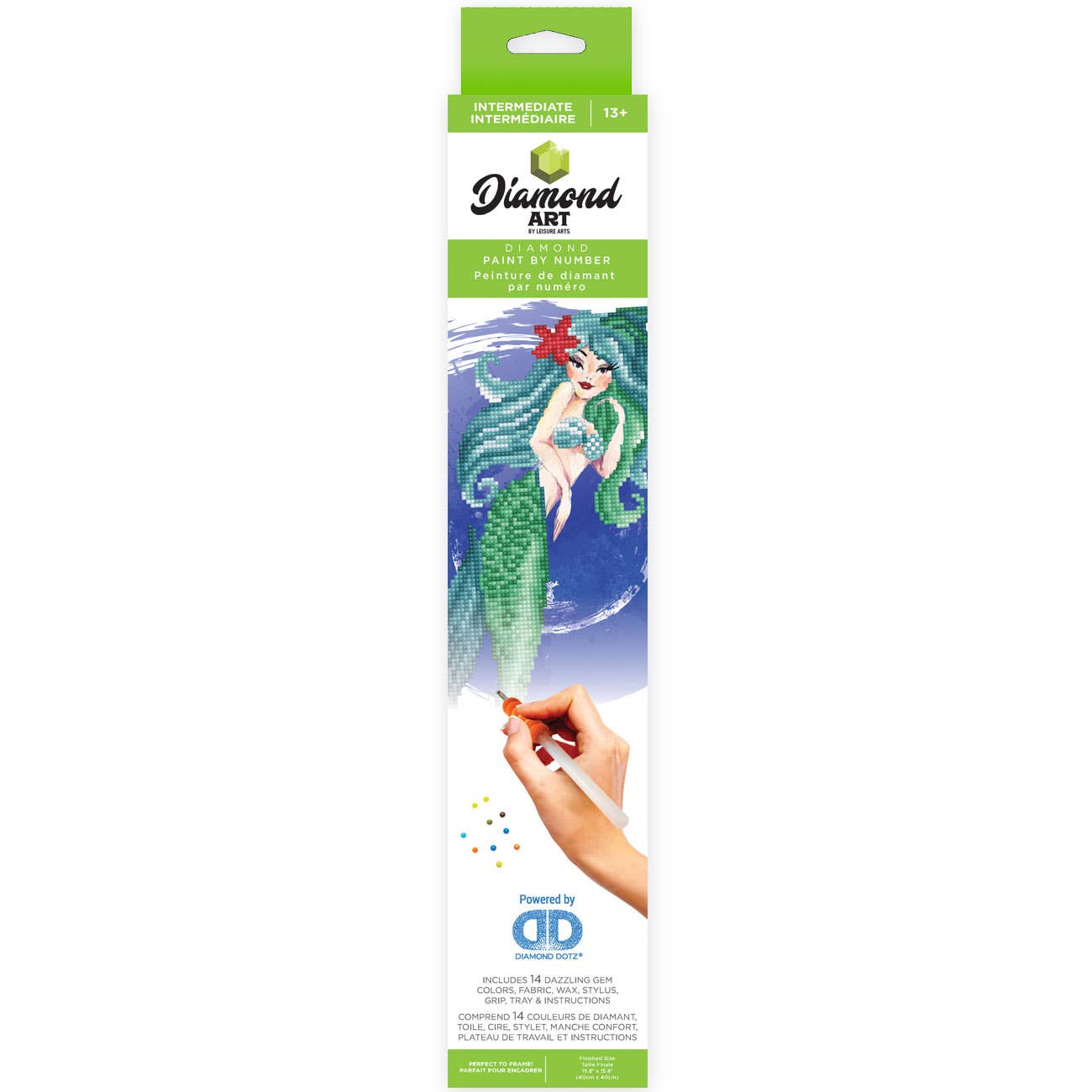 01 Multi Diamond Arts - Kit d'art diamant sirène intermédiaire en vente sur Faire1