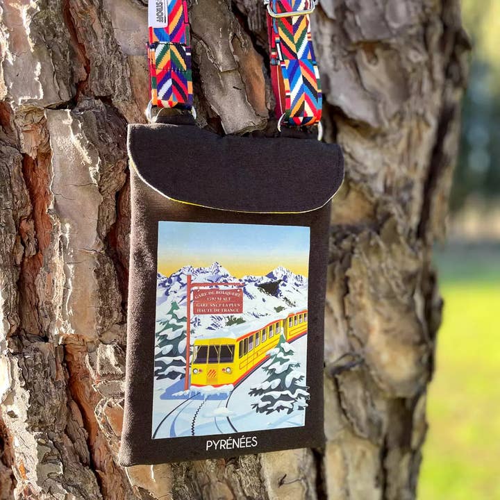 Borsa a Tracolla Treno Giallo per la vendita all'ingrosso da parte di Foliove