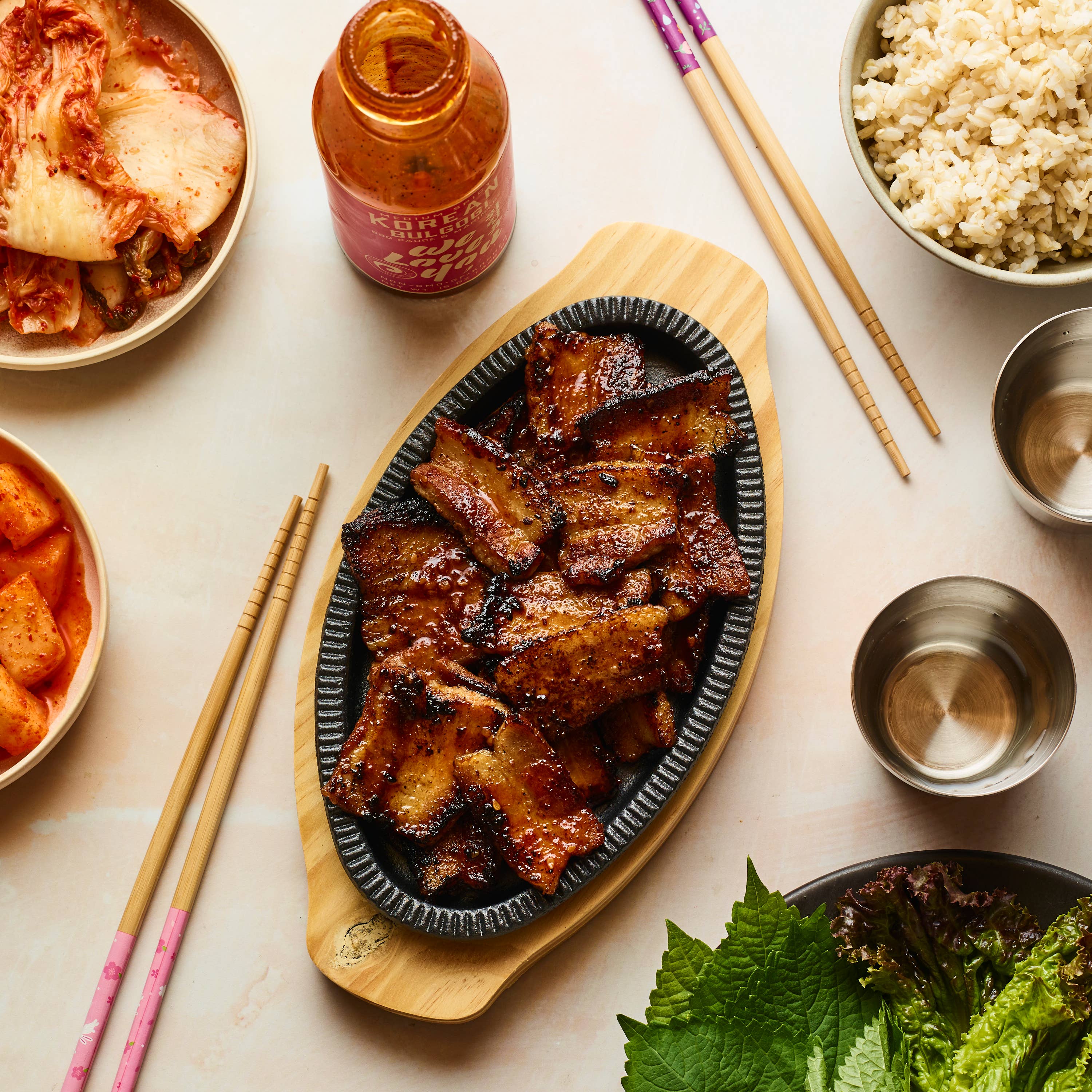 WE LOVE YOU - Wholesale BBQ Sauce - Medium Spicy Korean Bulgogi BBQ Sauce & Marinade1