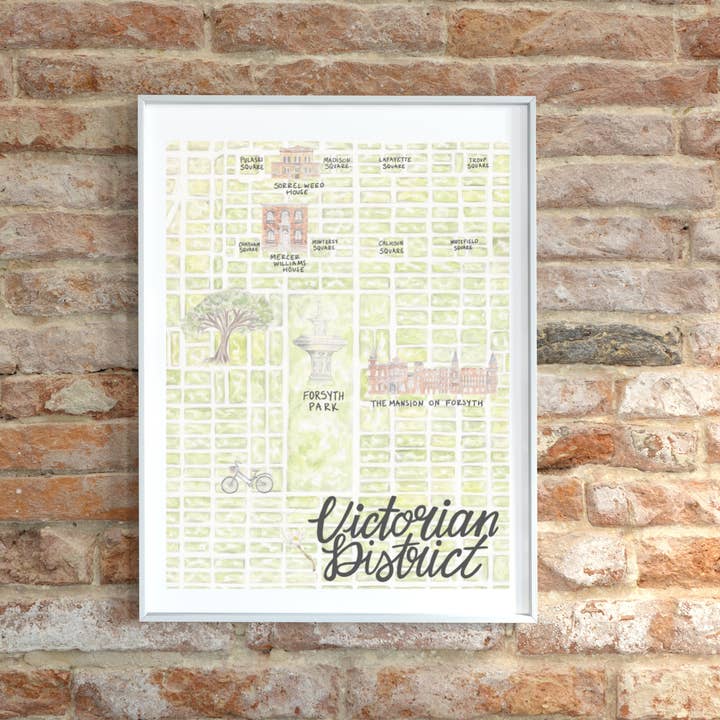 Victorian District Savannah for wholesale by Erica Catherine Illustration