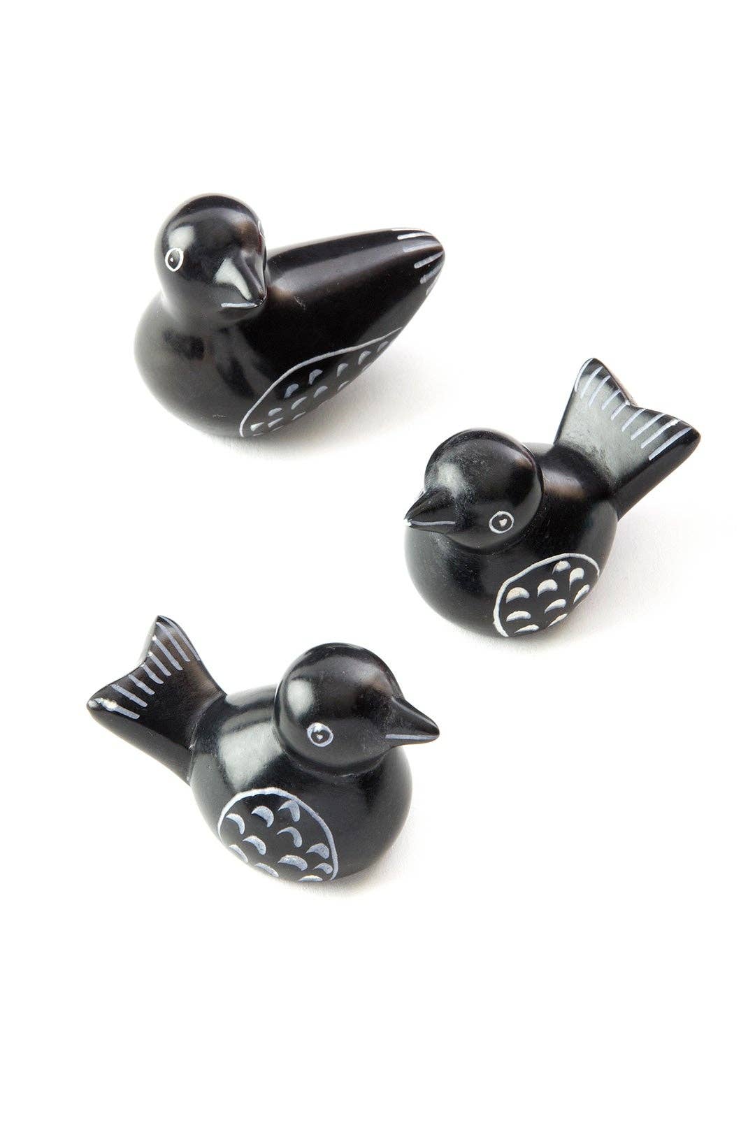 Swahili | AFRICAN MODERN - Vente Figurine décorative - Douzaine d'oiseaux miniatures en stéatite3