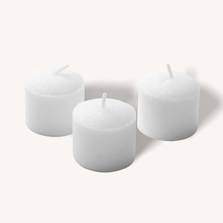 Scented Votive Candles - White - 12 Hours - 9 Pack for wholesale by Hyoola Candles