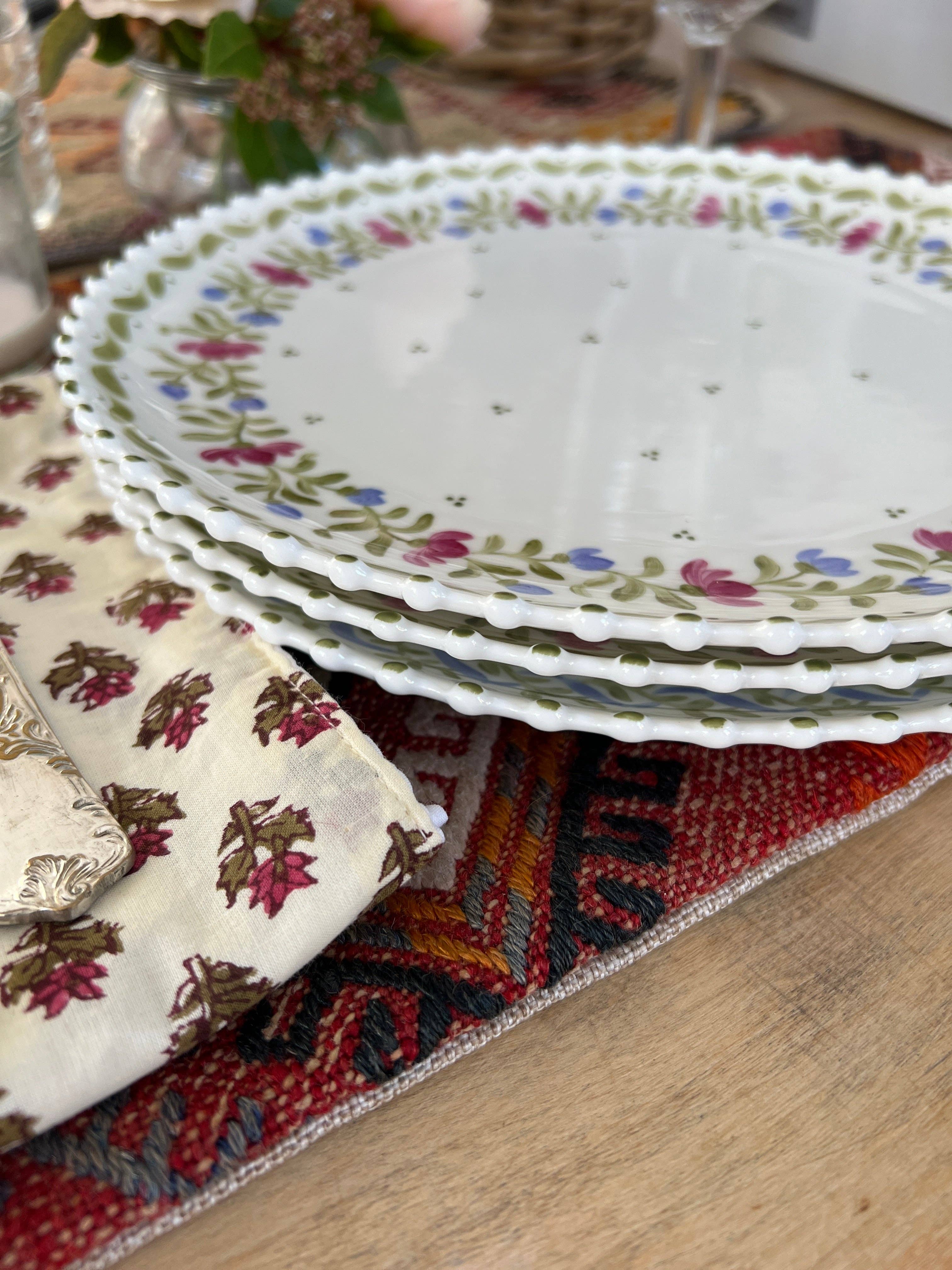 Cristina Cisneros – Engroshandel Middagstallerken – Håndmalede porcelænsmiddagsfade1