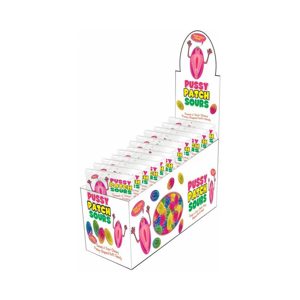 Sexology - Wholesale Hard Candy - Pussy Patch Sours 12pc Display0