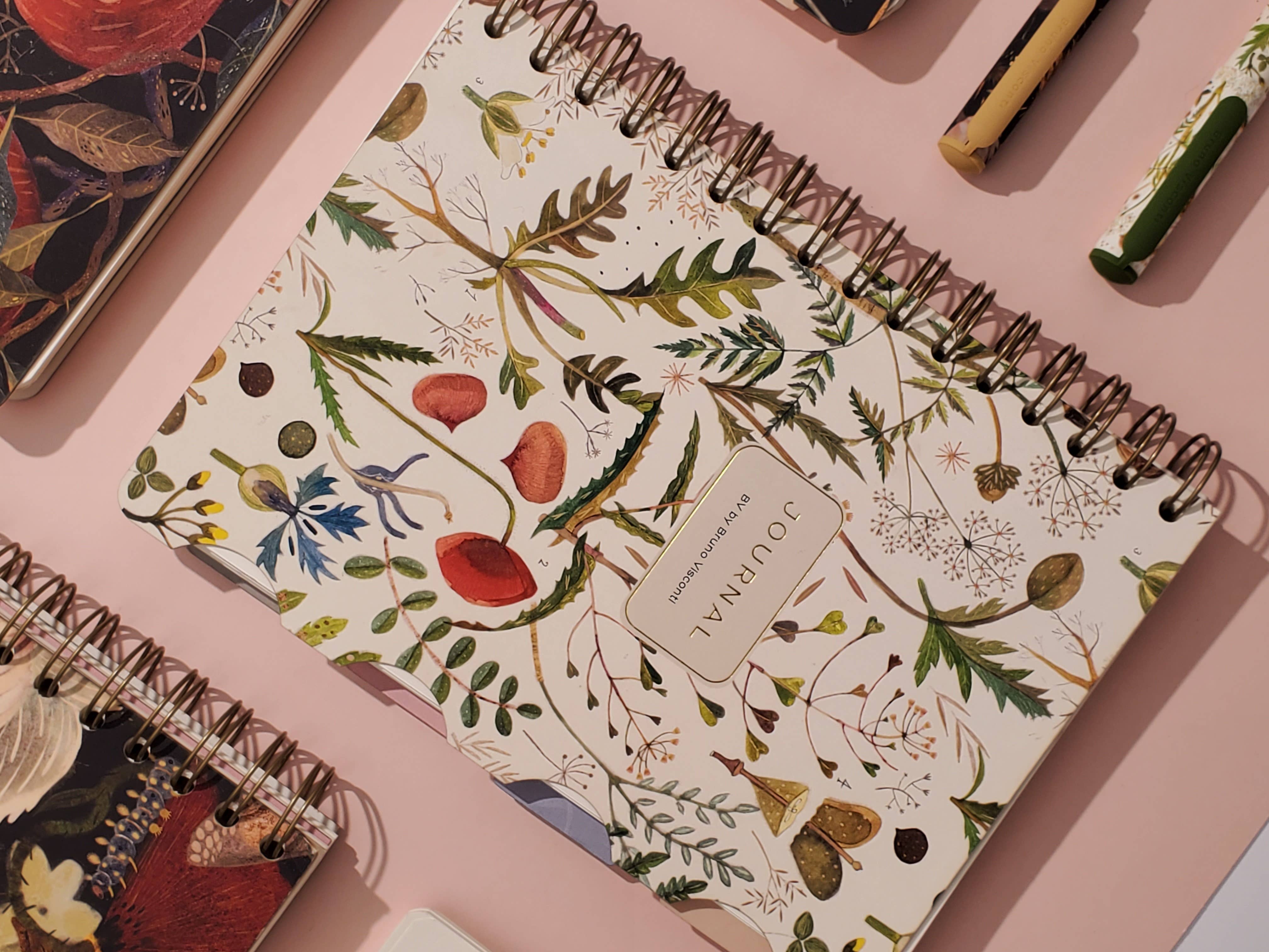 BV by Bruno Visconti - Wholesale Journal/Diary - Art Journal A5 - Greens and Flowers9