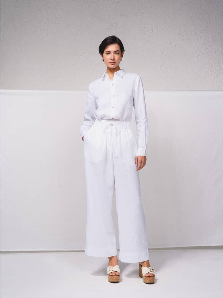 SMF - Wholesale Pants - Women's - 259635 - Linen pants