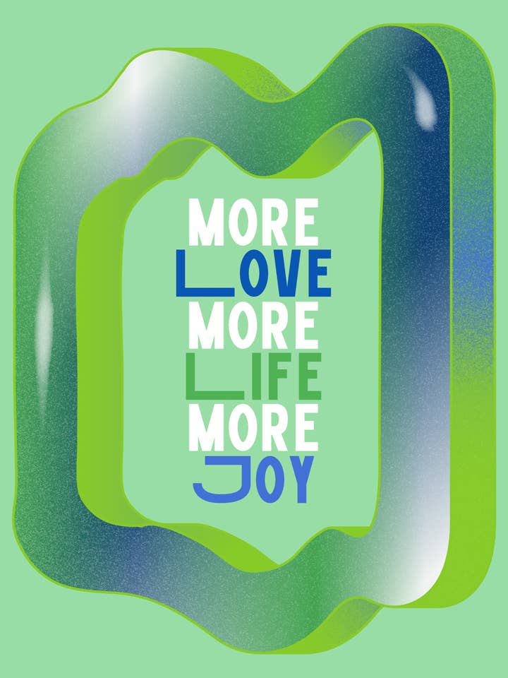 More Love More Life More Joy for wholesale by Cards by Dé