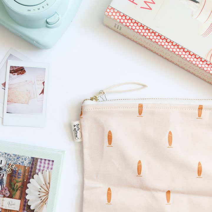 Fern & Arrow – wholesale Wet bag – Child & baby – Water Resistant PUL Wet / Dry Bag - Surfs Up3