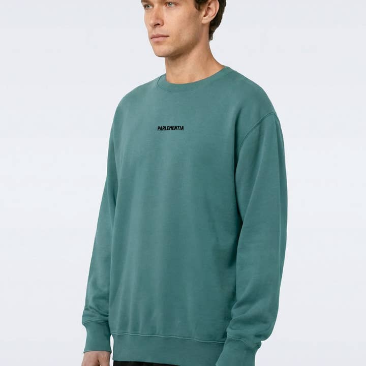 Sweat used green ~ black Guéthary for wholesale by Parlementia