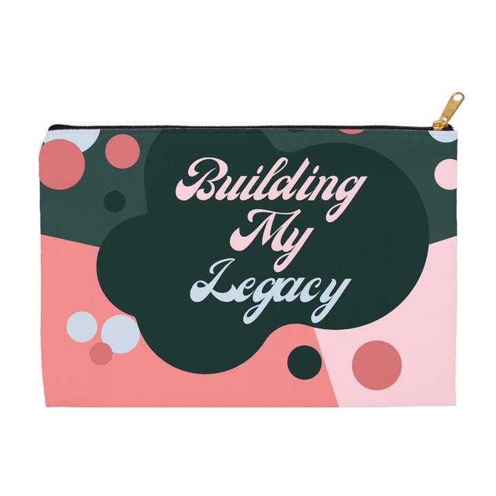 Building My Legacy - Primavera - Bolsa de acessórios por atacado de Brown Aspiration