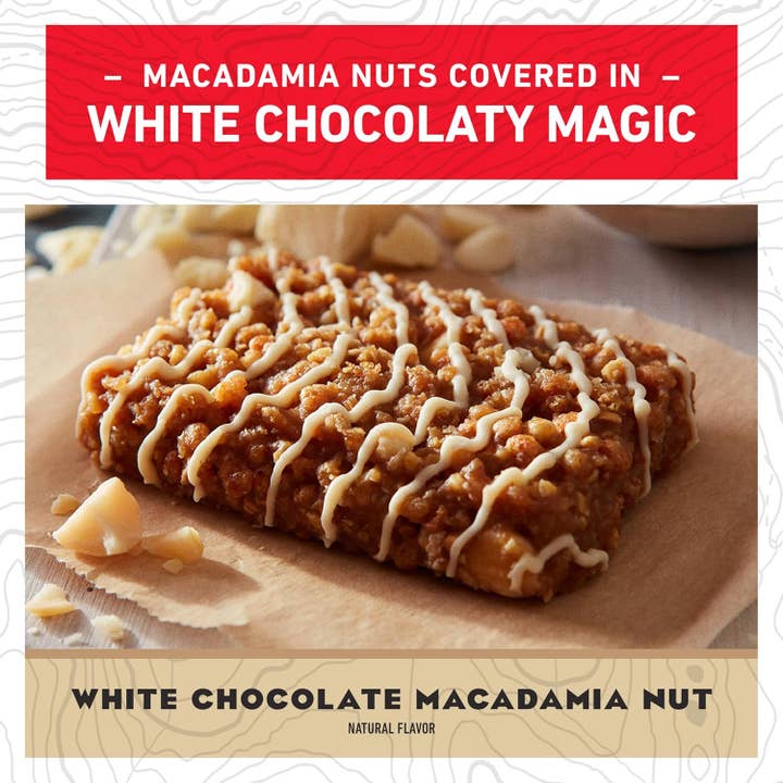 Snacky Candy - Wholesale Snack Bar - Clif Bar White Chocolate Macadamia Nut 2.4oz 12 count6