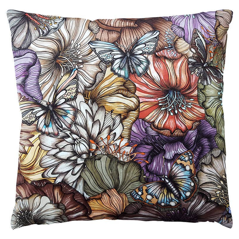 Nadja Wedin design - Venta al por mayor Funda de cojín - Funda de cojín 48x48 cm (20x20”) Flower Power2