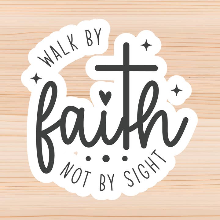 Stickers| Black and White Christian Quotes for wholesale by Nug&Carol Design