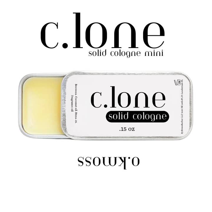 C.LONE MINI - Oakmoss - Fresh and Woodsy Solid Cologne for Men, Compact, Long-Lasting, Travel-Ready for wholesale by Union Barber Supply