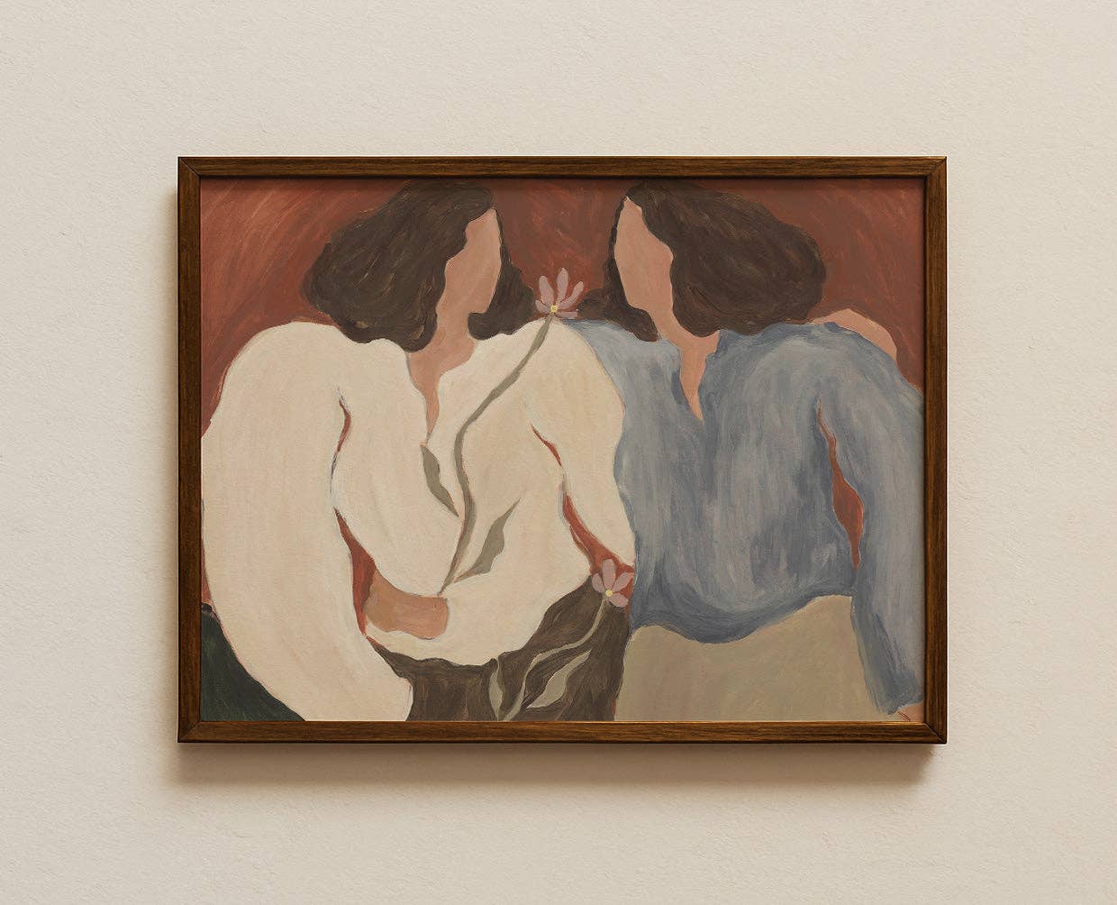 Sacrée Frangine - Wholesale Art Print - Art Print - Blooming Up Together1