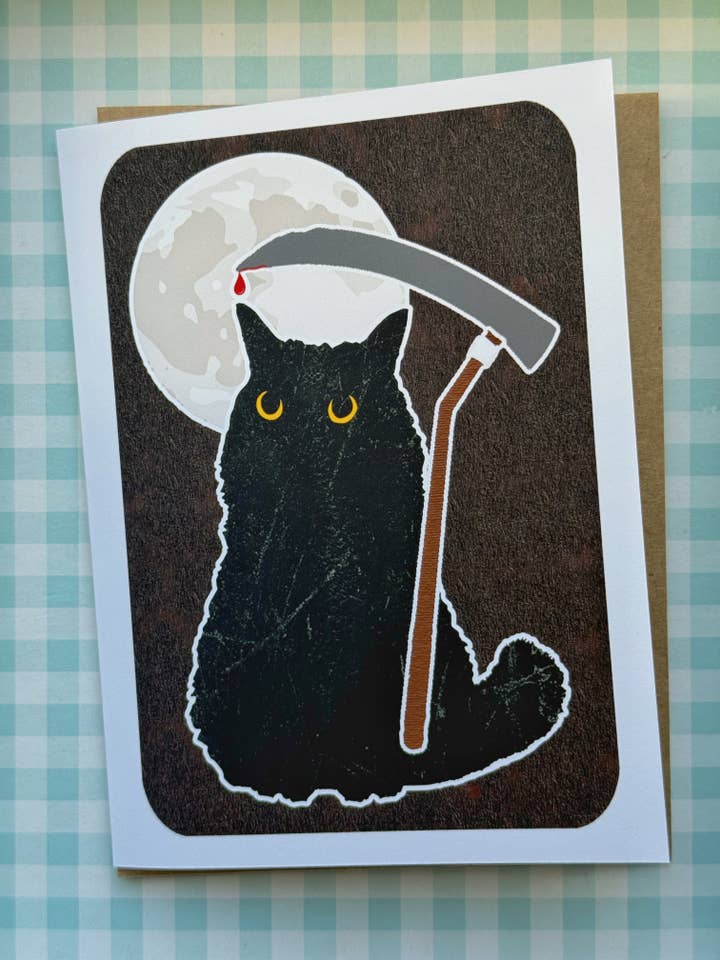 Tarjeta de felicitación del Segador para venta al por mayor de Mobius Theory