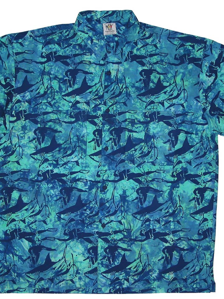 Cabana-shirt - Close Encounter voor wholesale door Rum Reggae Clothing