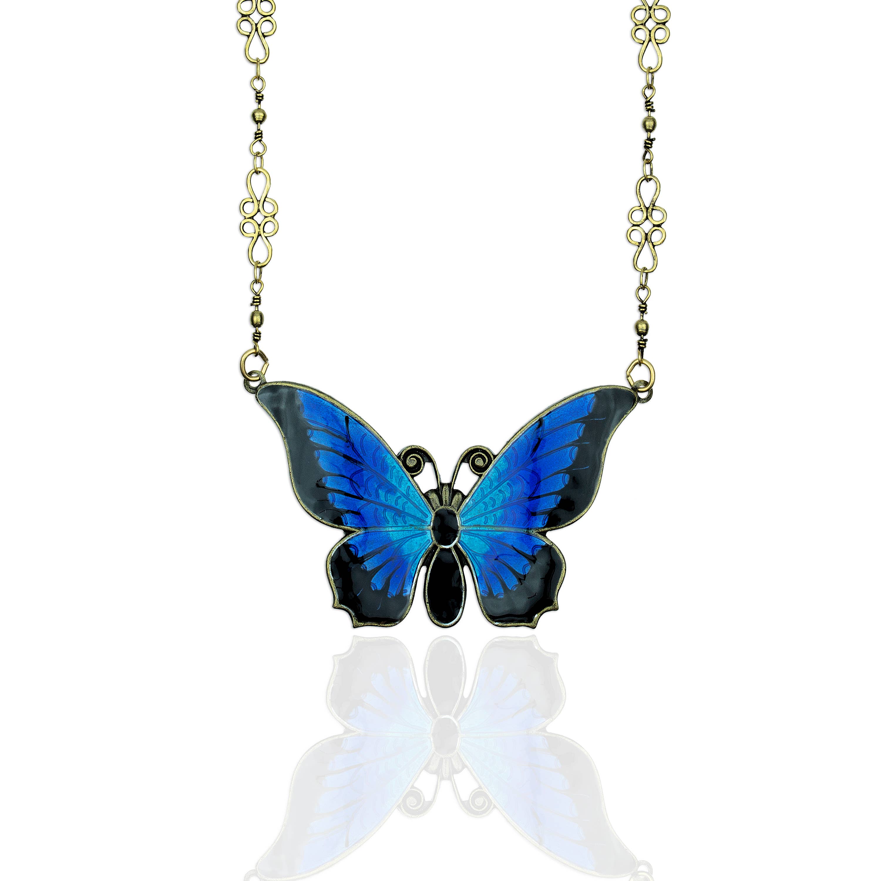 Anne Koplik Designs, Inc. - Wholesale Pendant/Charm Necklace - Didia Butterfly Necklace0