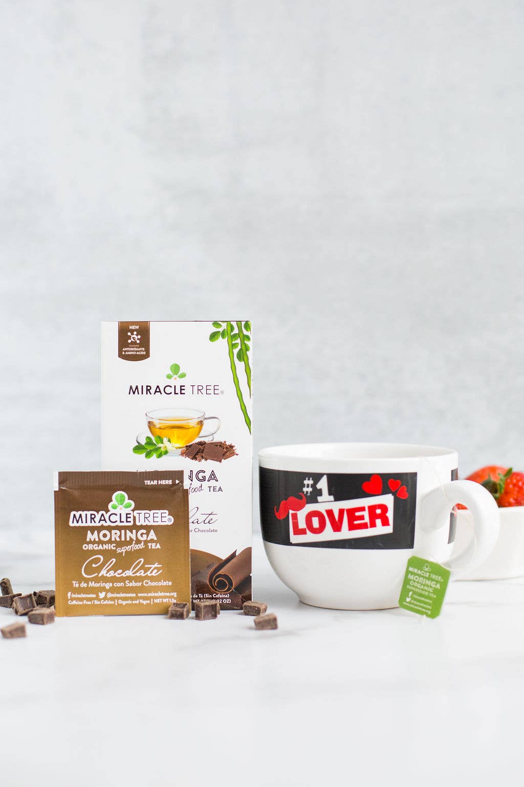 Miracle Tree – Sacos de chá por atacado – Chá de Moringa Orgânico: Chocolate10