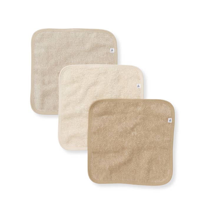 Organic Cotton Woven Terry Solid Washcloths 3 Pack - Oat
for wholesale by Burt's Bees Baby