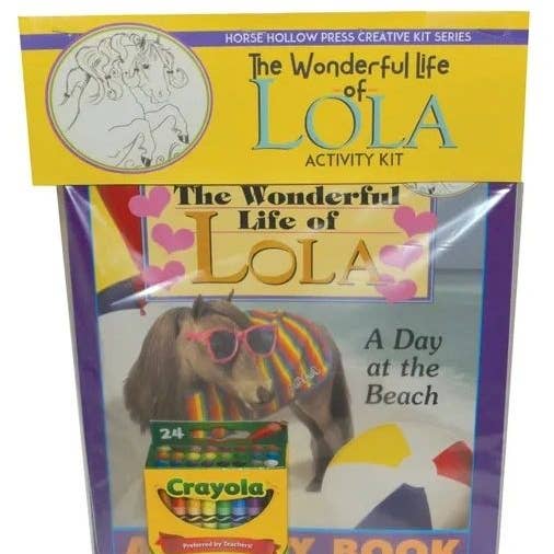 Kit de Atividades do Cavalo / Kit de Atividades A Vida Maravilhosa de Lola por atacado de Horse Hollow Press