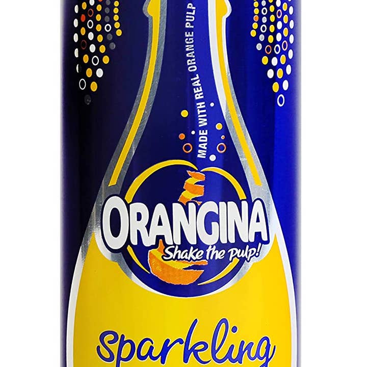 Orangina Carbonated Orange Slim Can NEW 330ml (Europe) for wholesale by Global Bite Co