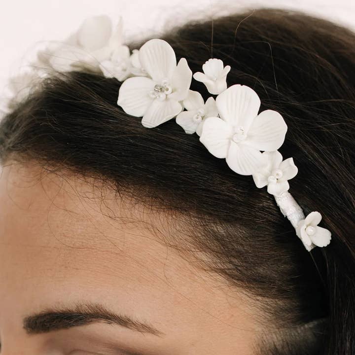 Chateau Perle - Wholesale Fashion Headband - Women's - Fleur Floral Headband2