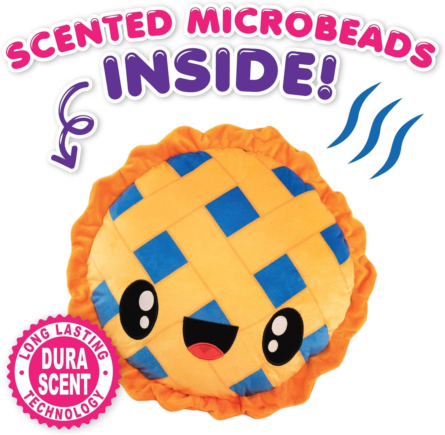 Scentco, Inc - Wholesale Throw/Decorative Pillow - Smillow in Tote Bag - Blueberry Pie1