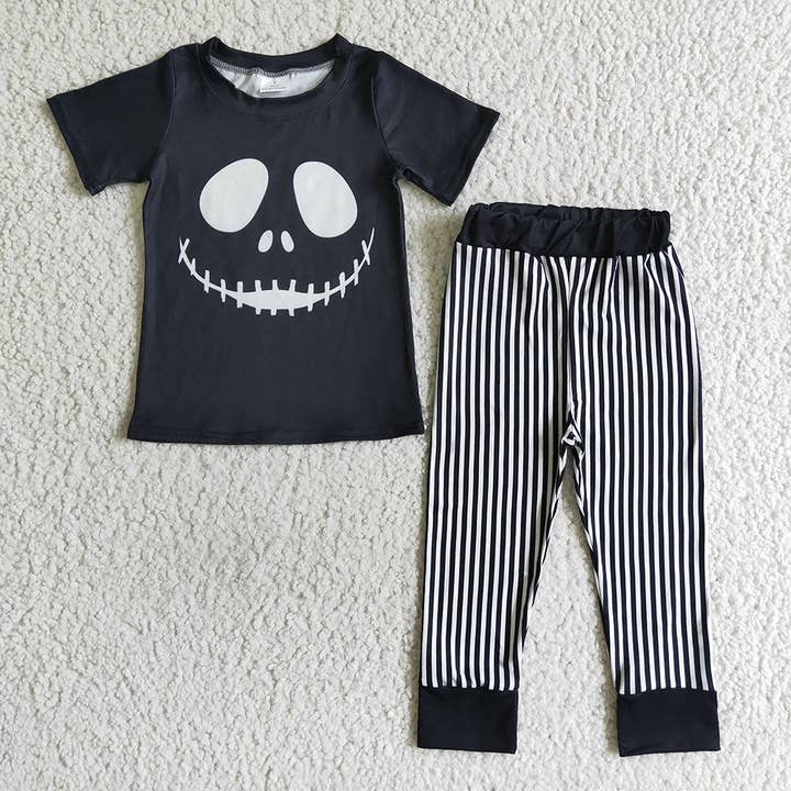 Ensembles de vêtements pantalons noirs pour bébés garçons pour la vente par Aier Wholesale