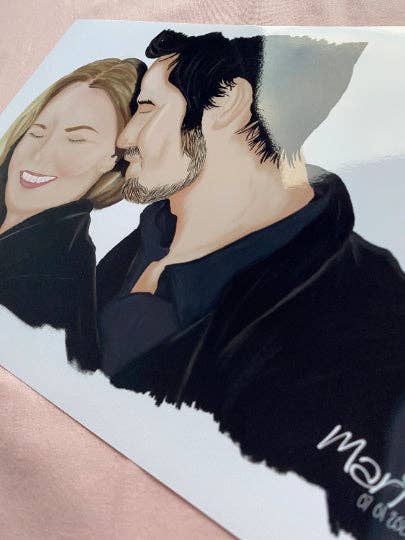 Lil Magic Store - Wholesale Art Print - Captain Swan Pancake Scene art print || A41