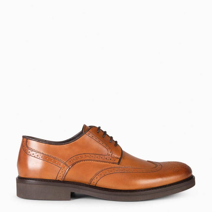 QUEVEDO — Leather lace-up dress shoes for wholesale by miMaO
