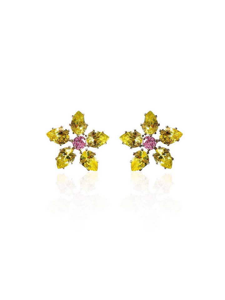 SPRINGTIME FLOWER EARRINGS for wholesale by Jewelry by Moette
