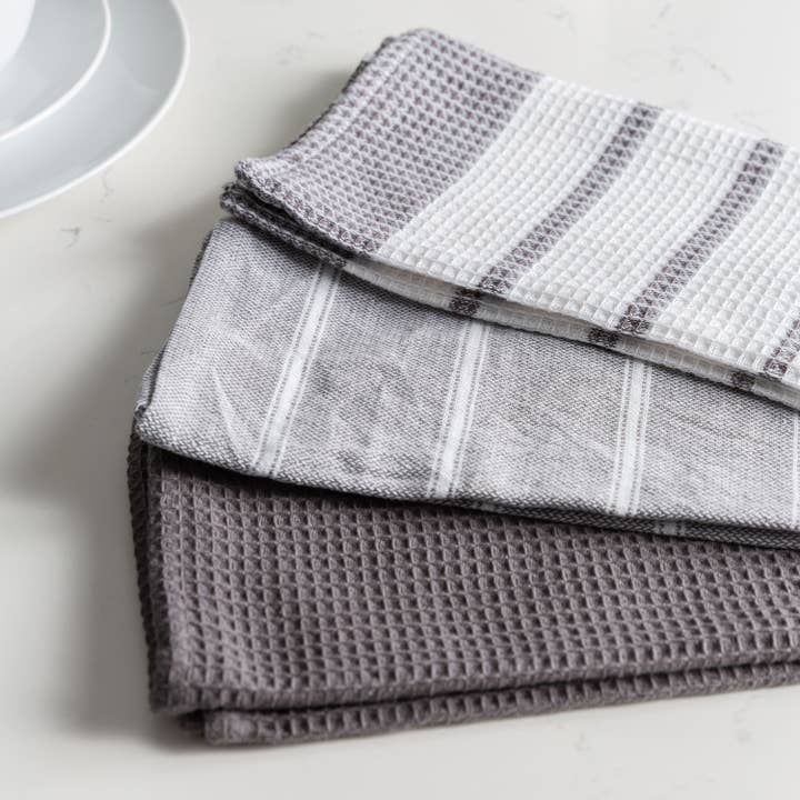 Fabstyles - Wholesale Tea Towel - Fabstyles Fouta Kitchen Towel - Set of 3
