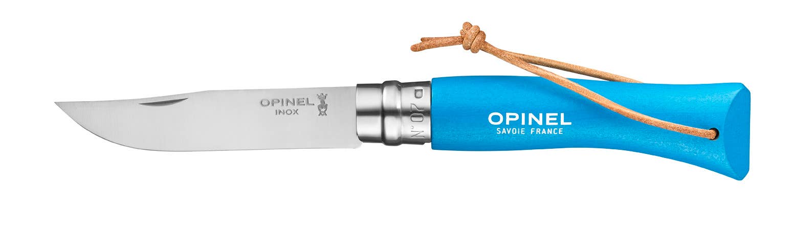 Opinel - Vente Couteau de poche/étui - Couteaux pliants en acier inoxydable Colorama No.077