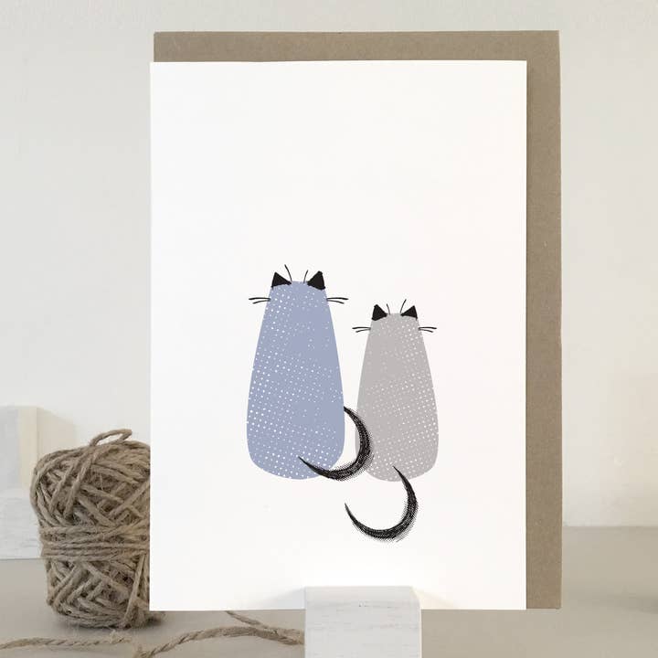 Cat Love Card | Gay | Valentine Card | Pride | Anniversary for wholesale by Purpose & Worth etc