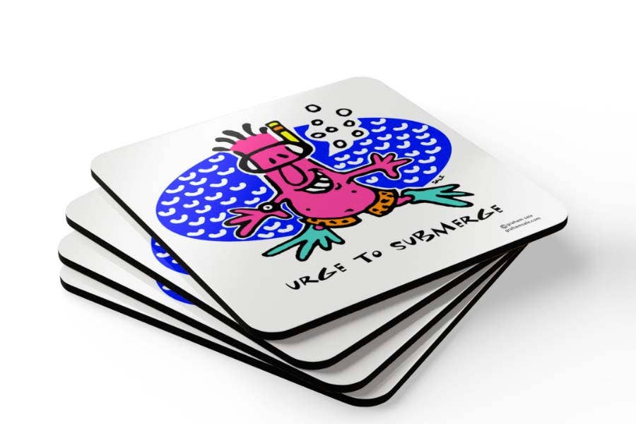 Graham Sale - Wholesale Coasters - Urge To Submerge.1