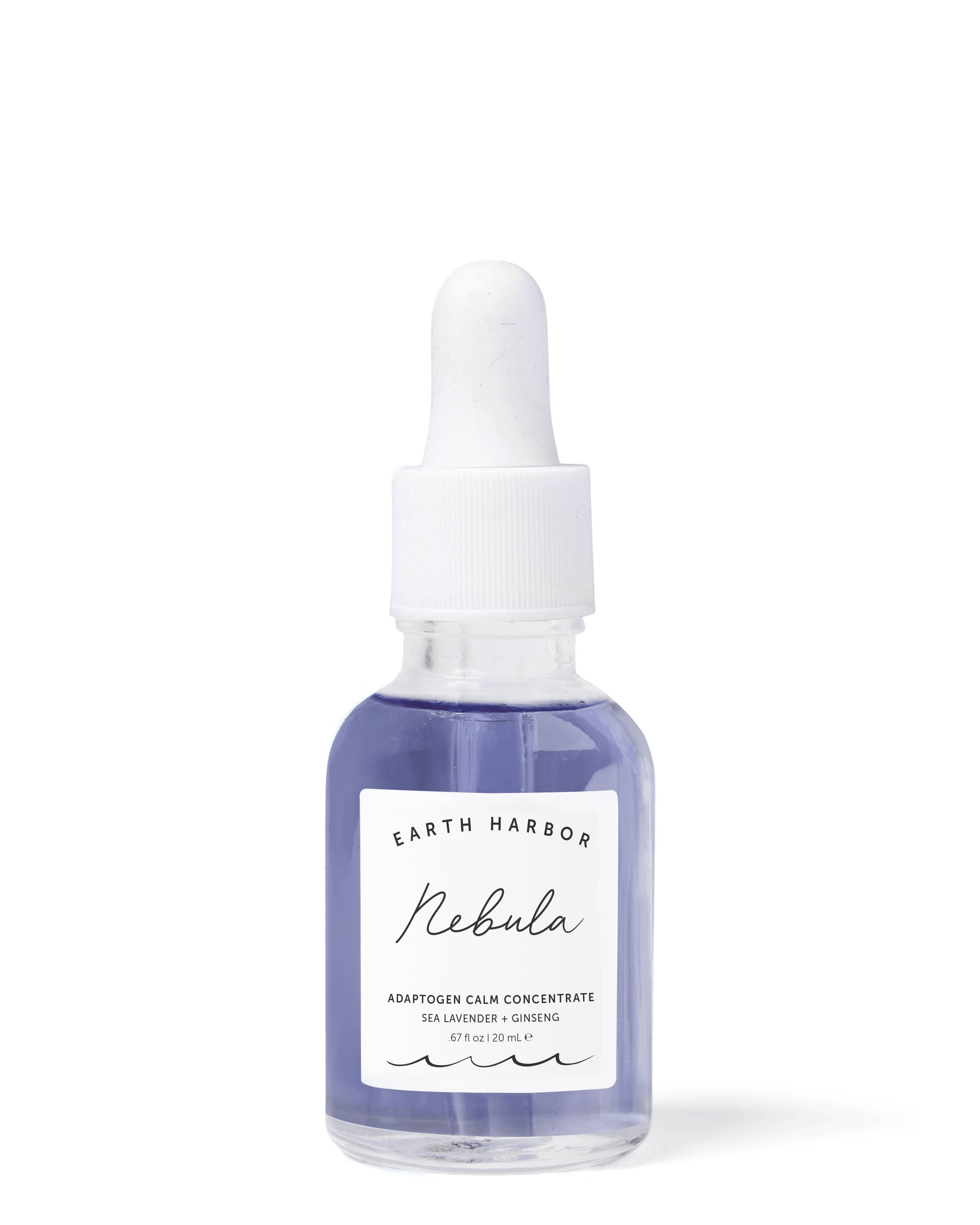 Earth Harbor Naturals - Wholesale Facial Serum/Concentrate - NEBULA Adaptogen Calm Concentrate: Sea Lavender + Ginseng